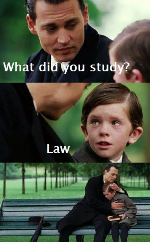 law students living in it, and therere the families and the other half ...