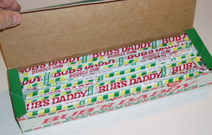 bubs daddy gum the longest bubble gum sticks the green apple was ...