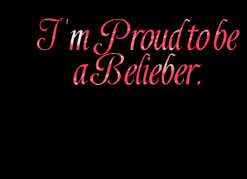 thumbnail of quotes I\'m Proud to be a Belieber.