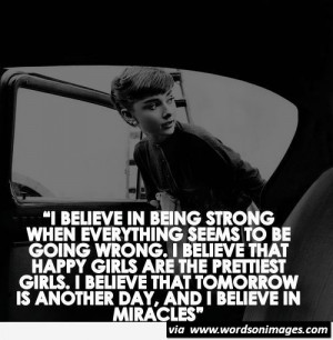 Happiest girls quote and miracles