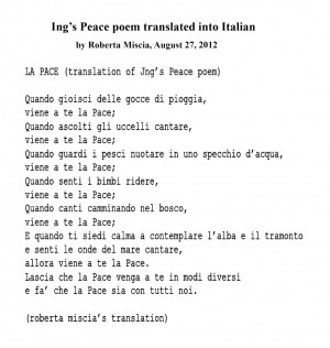 Italian Quotes In English Translation Translated into italian by