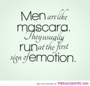 Men Are Like Mascara