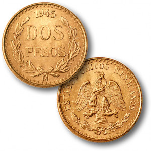 mexican peso gold coin value