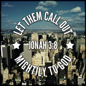 Pray Mightily http://www.biblestudytools.com/jonah/3-8.html