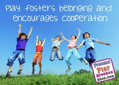 Play fosters belonging and encourages cooperation! http://www ...