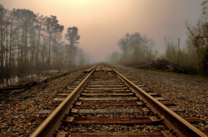 Home - Wallpapers / Photographs - Other - Railway in the fog