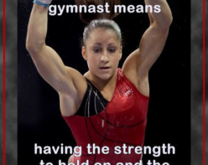 Gymnastics Poster Jordyn Wieber Oly mpic Champion Gymnast Photo Quote ...