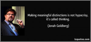 Making meaningful distinctions is not hypocrisy, it's called thinking ...