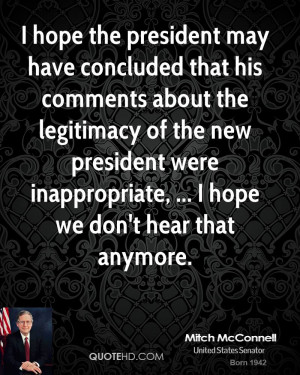 Mitch Mcconnell Quotes Quotehd