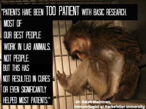 Why Animal Testing Doesn't Help Humans, more here: http://www.peta.org ...