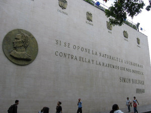 Simon Bolivar Statue