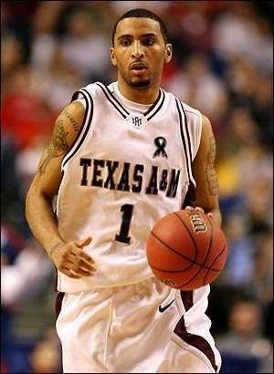 Aggie point guard Acie Law IV