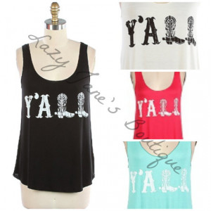 all Southern Sayings Tank Top