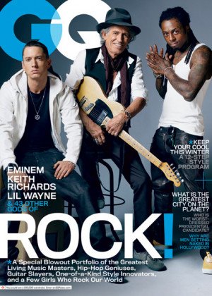 GQ Picks Eminem, Lil Wayne and Keith Richards for Their ‘Gods Of ...