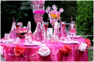 Pink Sparkle Princess Birthday Party