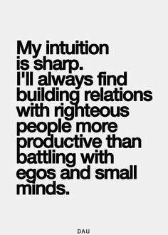 Or insecurity. Even I can't handle your insecurity and that there is ...