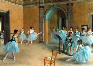 Degas dedicò gran parte della sua carriera alla rappresentazione ...