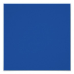 Plain Blue Background Poster