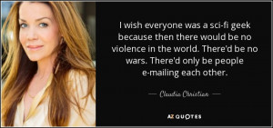 21 Best Claudia Christian Quotes | A-Z Quotes