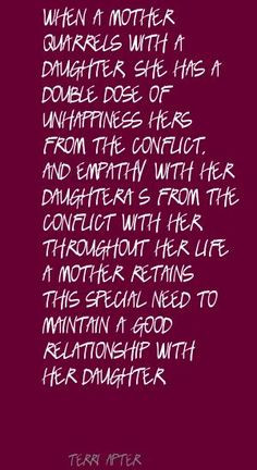 daughter mother quotes broken protecting relationships quote quotesgram argument middle