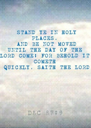 ... Lord come; for behold it cometh quickly, saith the Lord