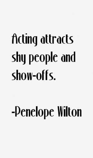 Penelope Wilton Quotes & Sayings