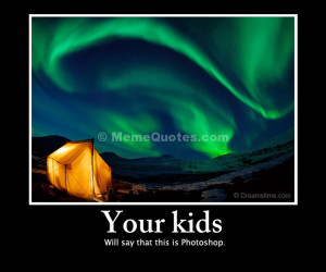 ... kids will say that this is Photoshop. Download Northern Lights photo