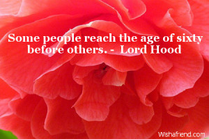 60th Birthday Sayings and Quotes