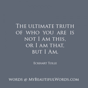 The Ultimate Truth...