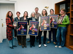 ... Roger Hodgson, Lindsay Brown und Nicole Schnitzler (Bild: Alexander