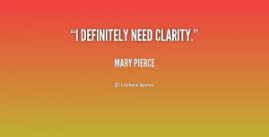 quotes about clarity