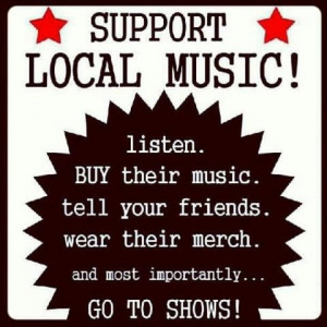 love Cincinnati's local music!