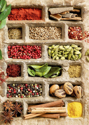 Herbs And Spices Stock...