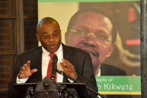 professor nyangoro speaks at the launching saying the main reasons