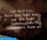 our first kiss quotes