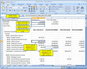 platform for integration QuickBooks with Microsoft Excel . Formulas