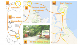 Visit Australia, head to Far North Queensland, cruise the highway ...