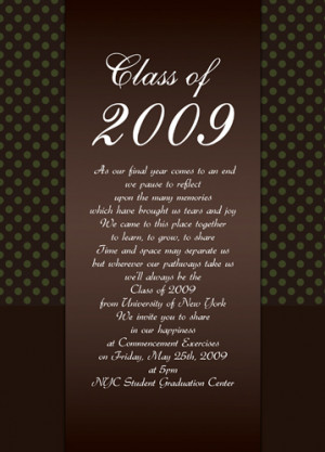 Discover new high school graduation announcement examples listed here ...