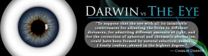 darwin versus the eye charles darwin himself shuddered at the thought ...