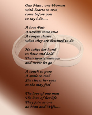 Wedding Poem Layout Picture