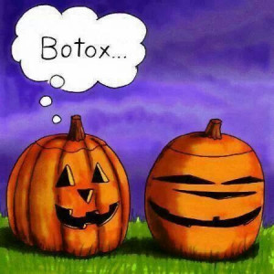 Halloween pumpkin. .. Botox