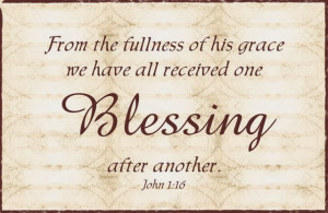 ... of his fulness have all we received and grace for grace john 1 16 kjv