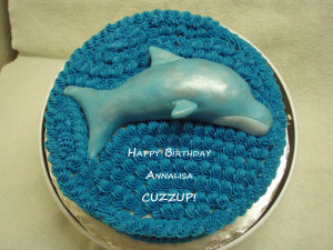 Dolphin Happy Birthday...