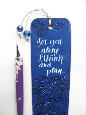Jane Austen bookmark quote from Persuasion with by PemberleyPond