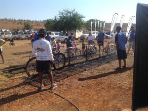 ... tank which is more than enough water to wash bikes after the event