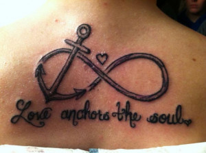 love anchors the soul