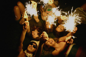 bright, fireworks, happy, love, night, smile, sparkles, sparks, summer ...
