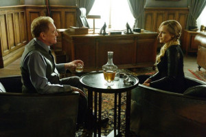 Still of Julie Benz and William Atherton in Defiance (2013)