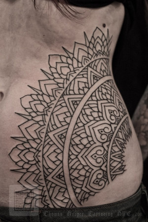 Thomas Hooper Geometric Tattoo