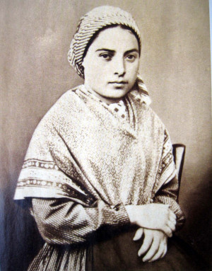 Den hellige Bernadette Soubirous (1844-1879)